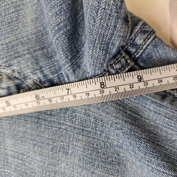 Levi Superlow Boot Cut Light Wash 518 Size 11M - Picture 6 of 8